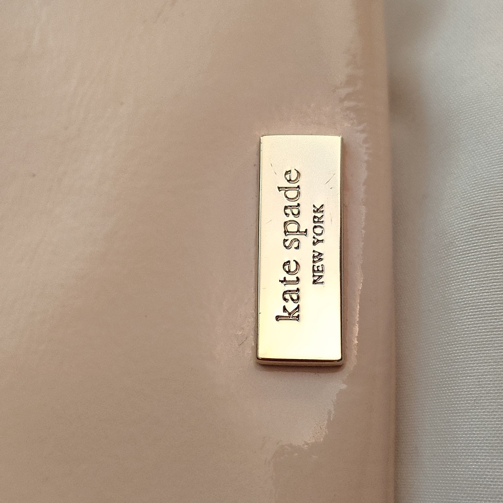 ♠️ Kate Spade Blush Pink and Black Bow Key Card Holder/Coin Purse - Picture 7 of 15